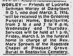 Lucretia Worley